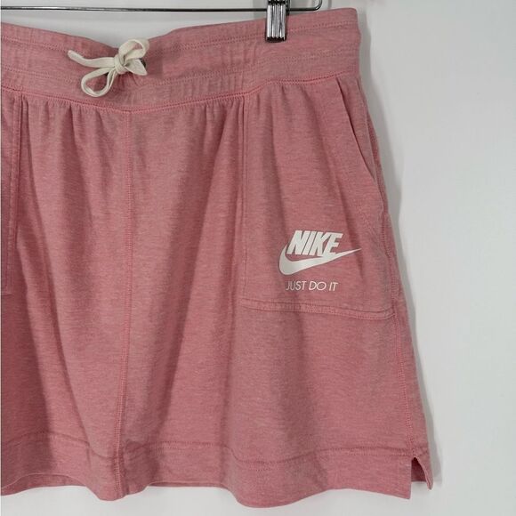 Nike Gym Vintage Mini Skirt in Heathered Pink | XL - Picture 4 of 5